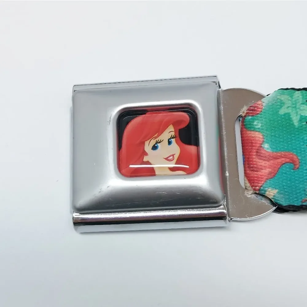 Disney Little Mermaid Ariel Buckle Down Seatbelt Belt
